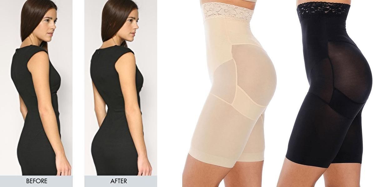 4-in-1 Shaper - Quick Slim Shape Wear Tummy, Thighs, Hips.